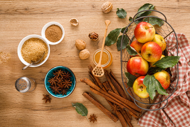 apple-baking-ingredients